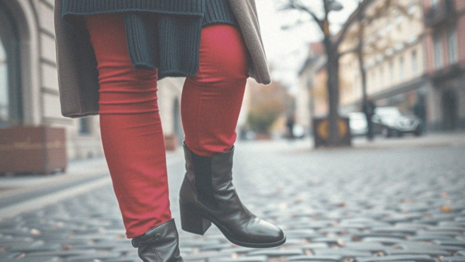 W jaki sposób czerwone spodnie mogą być trendy podczas sezonu jesienno-zimowego?