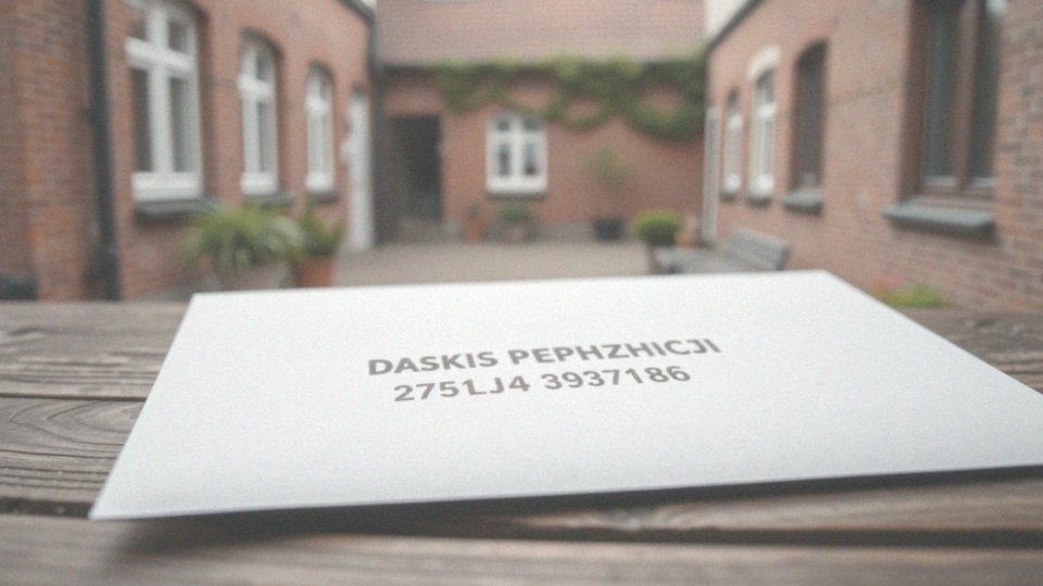 Co powinien zawierać poprawny adres pocztowy?