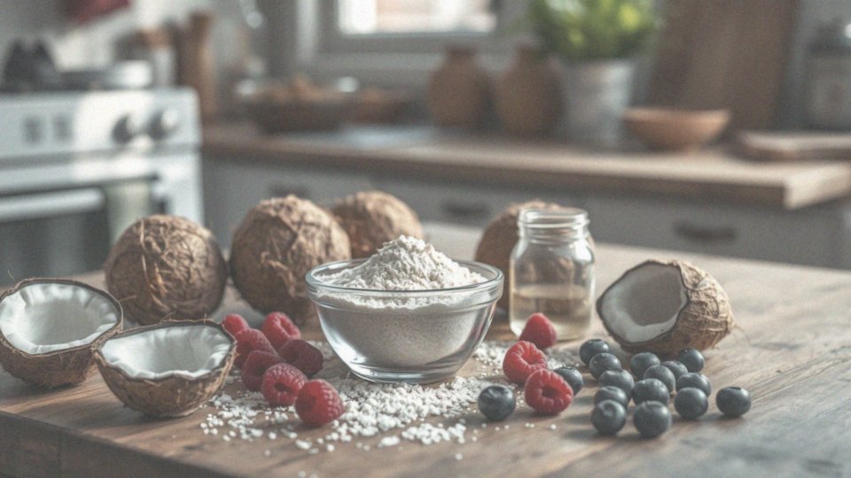Jak mąka kokosowa wspiera keto zę?