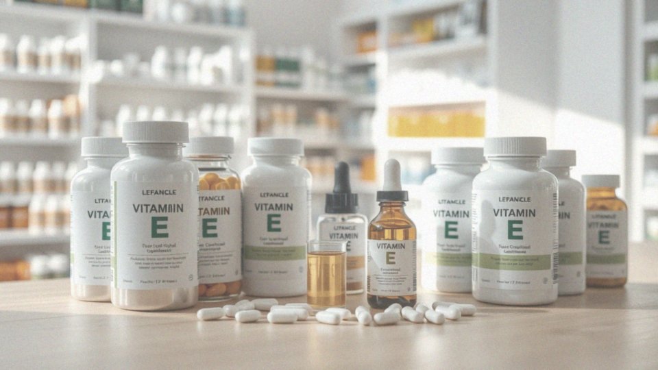 Jakie formy naturalnej witaminy E są dostępne na rynku?