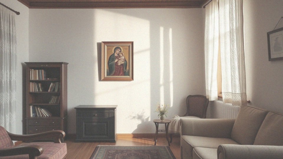 Jakie są korzyści z posiadania religijnych obrazów w domu?