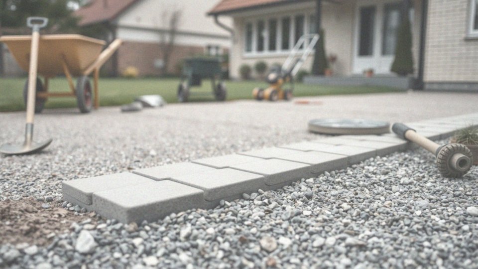 W jaki sposób samodzielna praca może obniżyć koszt wykonania podjazdu?