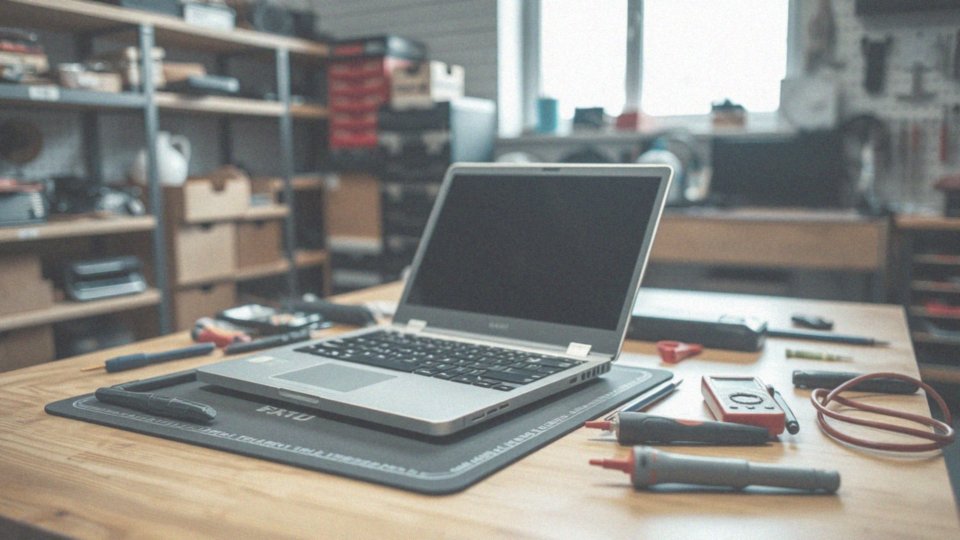 Jak sprawdzić uszkodzenie baterii w laptopie?