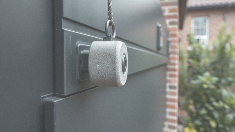 Dlaczego przeciwwaga jest ważna dla bramy przesuwnej?