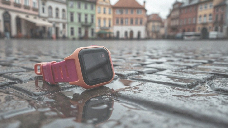 Czy smartwatch dla dzieci jest odporny na wodę?
