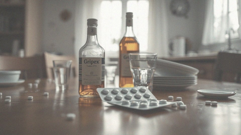 Czy można pić alkohol podczas stosowania Gripexu?