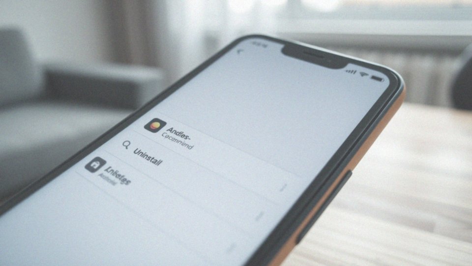 Jakie kroki należy podjąć, aby usunąć aplikację?