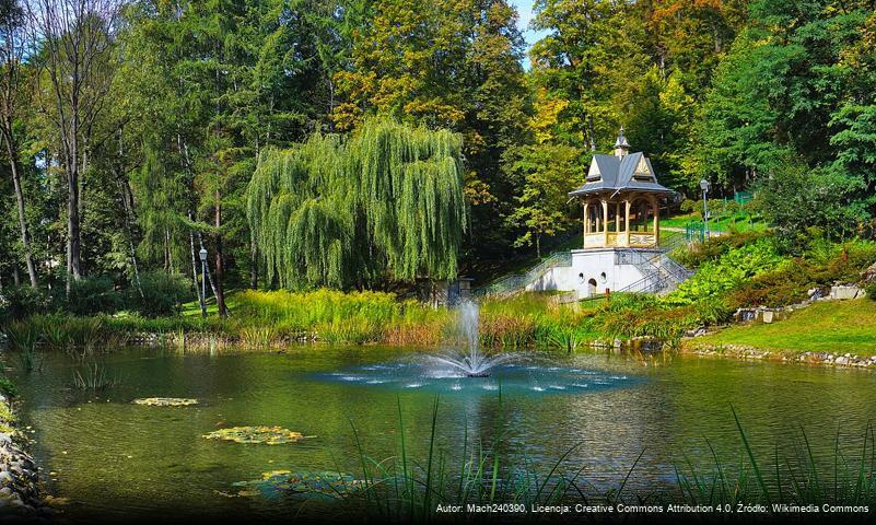 Park Dolny w Szczawnicy